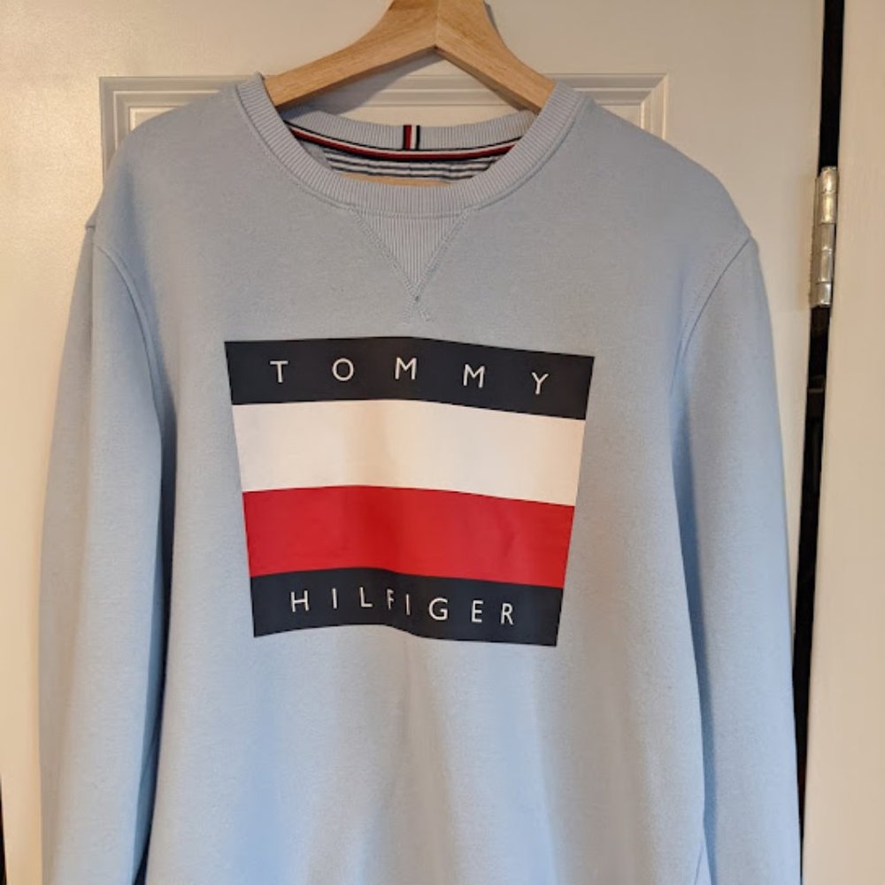 Tommy Hilfiger Men's Logo Crewneck Sweatshirt